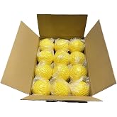 Sting-Free Dimpled Pitching Machine Softballs Balls 12"
