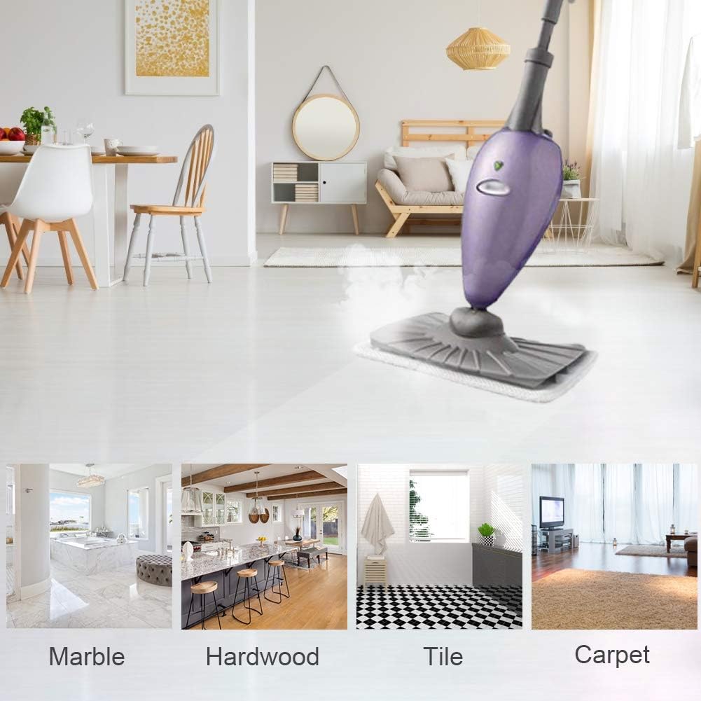 10x Replacement Microfiber Cleaning Pads For Shark Steam Mop S3250