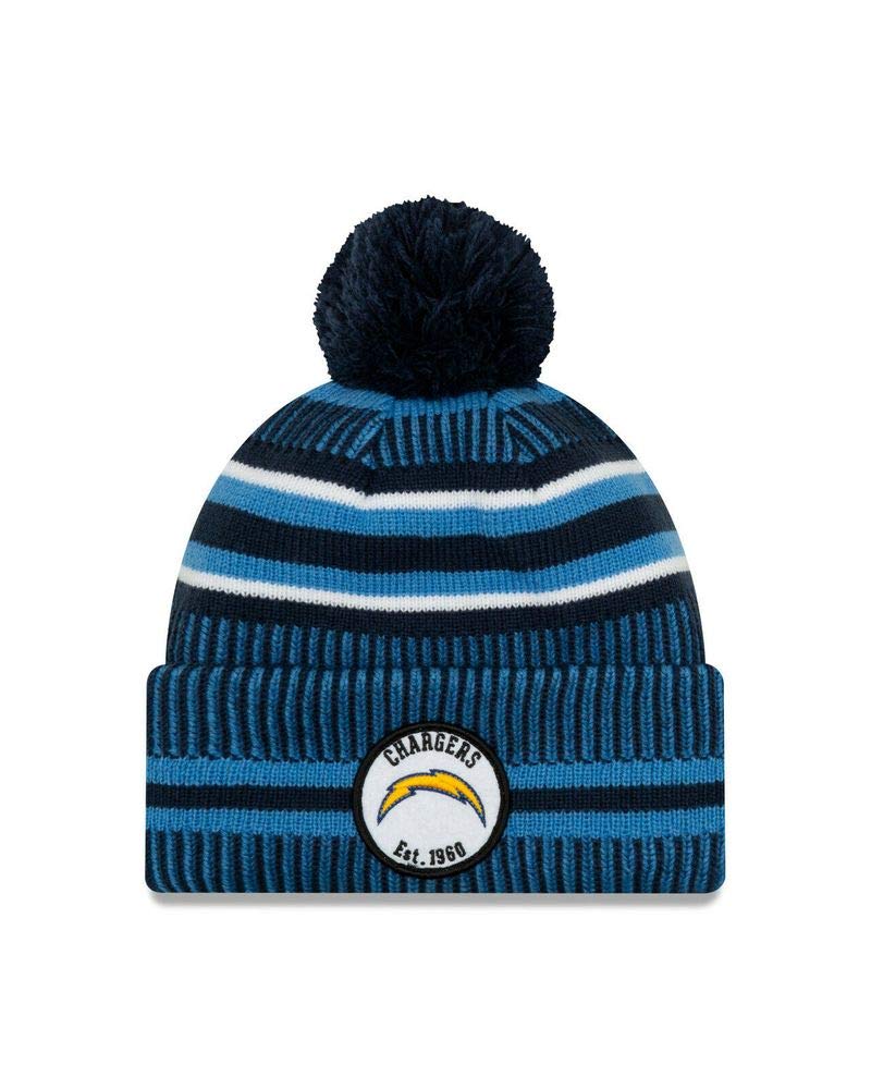 New Era Los Angeles Chargers On Field Home Beanie Herren Beanie - White, One Size
