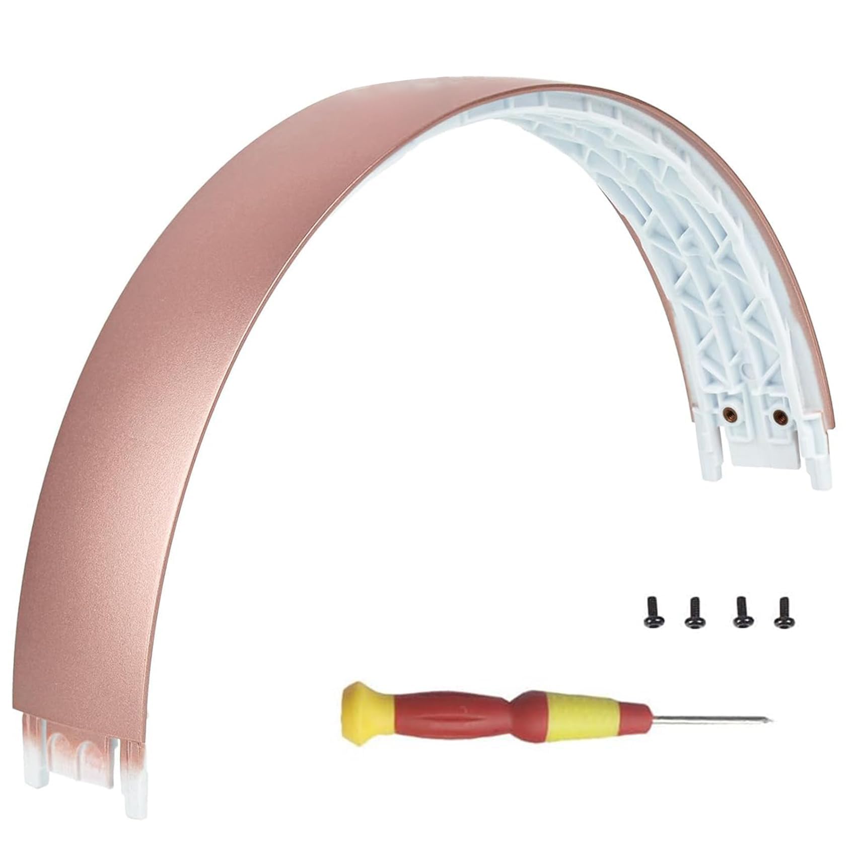 Aiivioll Replacement Top Headband Repair Parts Compatible for by Dr.Dre Solo 3.0 Wireless Solo 2.0 Wireless Over-Ear Headphones(Rose Gold)