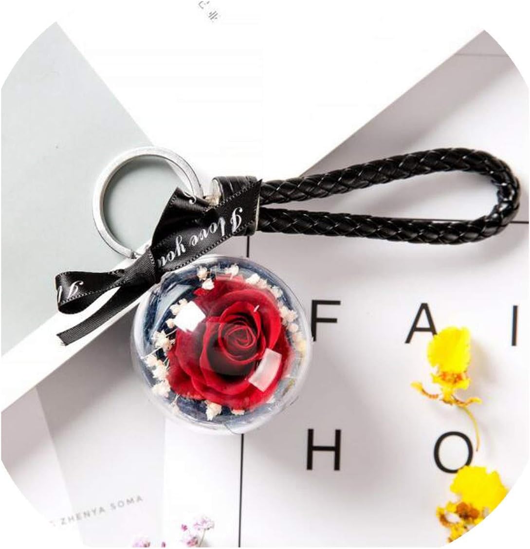 Sharing lives Preserved Exclusive Rose in Glass Dome with Lights Eternal Real Rose Mother's Day GIF,01