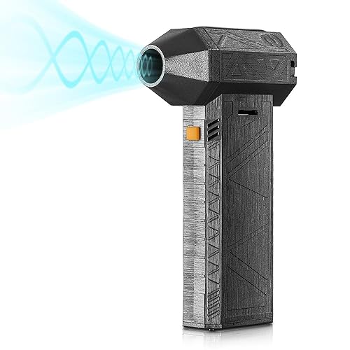 Jet Dry Blower, 130000RPM Cordless Jet Dry Mini Blower Fan, Brushless Motor Handheld Turbo Jet Blower, 3 Adjustable Speed Electric Air Duster for Car, Computer Keyboard, Cleaning