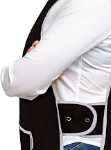LINEN CLOSET Unisex Tabards Apron with Pockets Kitchen Catering view 2
