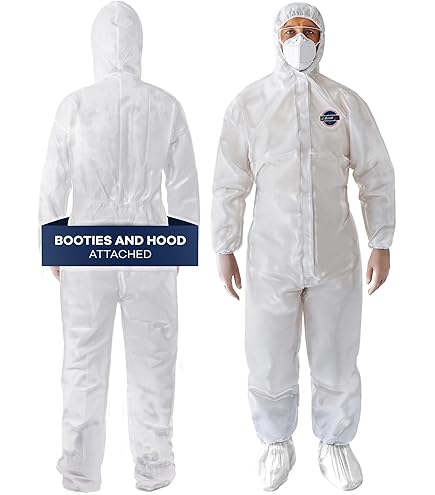 Buzo Desechable Tipo Mono Desechable De Protección Naranja