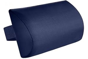 Ostlttyn Pillow - Soft Removable Padded Cushion Headrest with Elastic Band, Universal for Zero Gravity Chair, Lounger, Patio Recliner, Blue