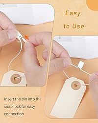 Uniclife 1000 Pcs Hang Tag Strings 6.5 Inch Price