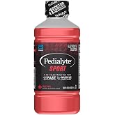 Pedialyte Sport Electrolyte Solution | 5 Key Electrolytes for Muscle Support | Fast Hydration for Before, During, &amp; After Exercise | Fruit Punch, 1 Liter