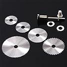 Sägeblatt Kreissägeblatt Set JTENG dremel drehwerkzeug geeignet Trennscheiben Schneid Set für holz, plastik, fiberglas, kupfer, aluminium und dünnen blech Zubehör für Elektrowerkzeuge