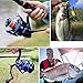 TROUTBOY Spinning Fishing Reel -Unique Main Body, T6 Doluble Anodized Aluminum Spool,13+1 Double Shielded Stainless Steel Ball Bearings, Free Spare Graphite Spool