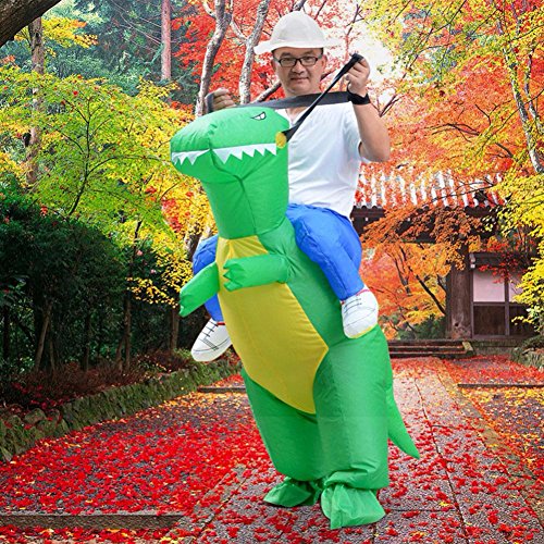 Buy TRex Inflatable Dinosaur Costume for Adult Halloween Cosplay Suit