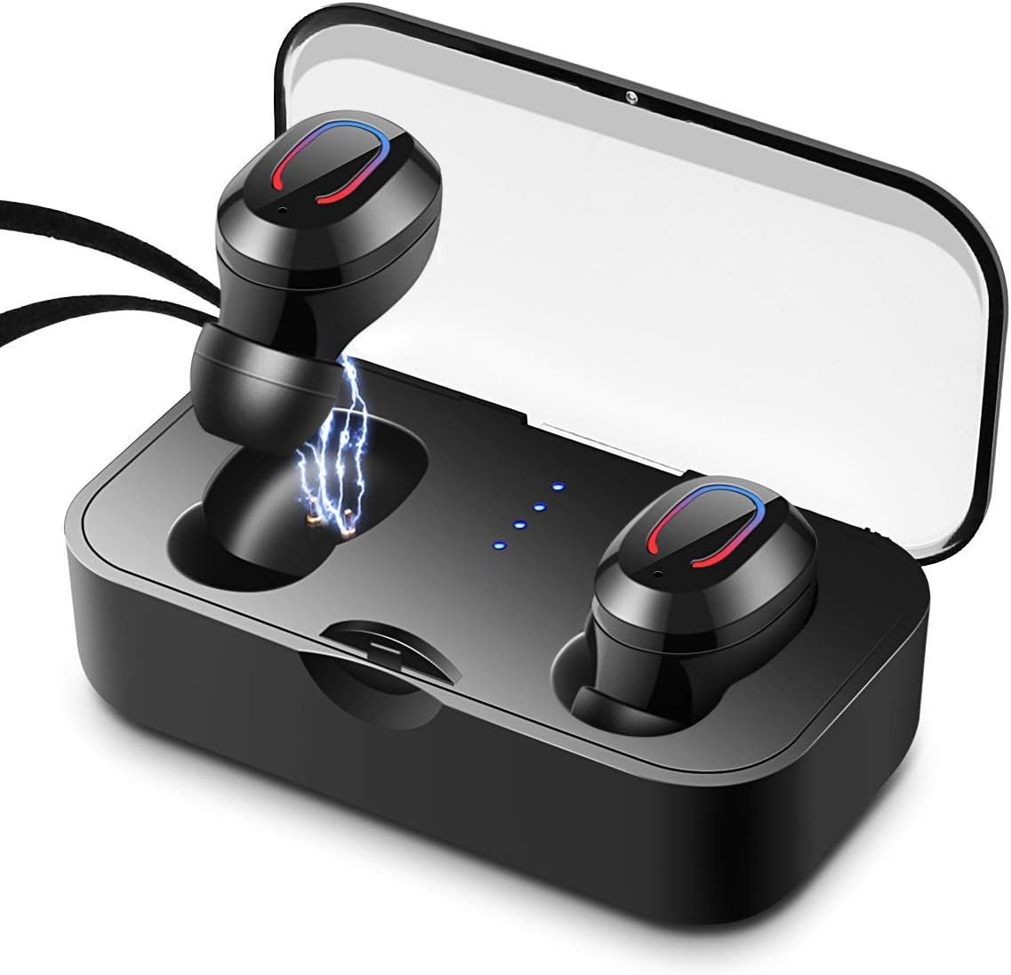 Donerton Wireless Headphones Bluetooth 5.0 20H Playtime Deep Bass Stereo Sound Wireless Earbuds