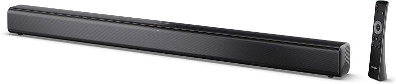 Barra de Sonido para TV HT-SB145 Roku TV Ready 150W Bluetooth 5.3 HDMI ARC USB Óptica AUX 2.0 Negra