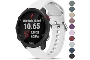 Meliya for Garmin Forerunner 55 Band, Forerunner 245 Band, Garmin Forerunner 645/645 Music Band, 20mm Replacement Band for Garmin Forerunner 55, Forerunner 245/245 Music, Forerunner645/645 Music, Forerunner 158 Smart Watch