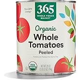365 by Whole Foods Market, Organic Whole Peeled Tomatoes, 28 oz