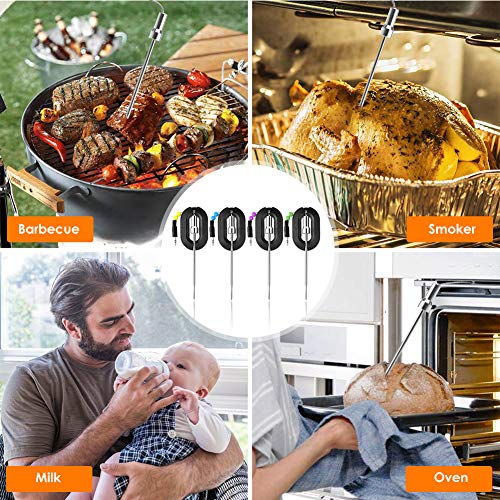 Chugod Grilling BBQ Meat Thermometer Probe Replacement Temperature