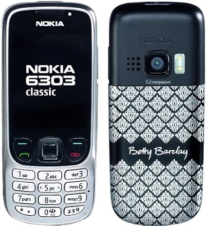 Nokia 6303 Classic Betty Barclay Edition ohne Parfüm (Kamera mit 3,2 MP, MP3, Bluetooth) Handy