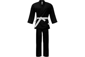 ULTIMATE FIGHT GEAR UFG Vital Light Weight Karate Uniform - Kids Adults Karate Gi (White Belt Included)