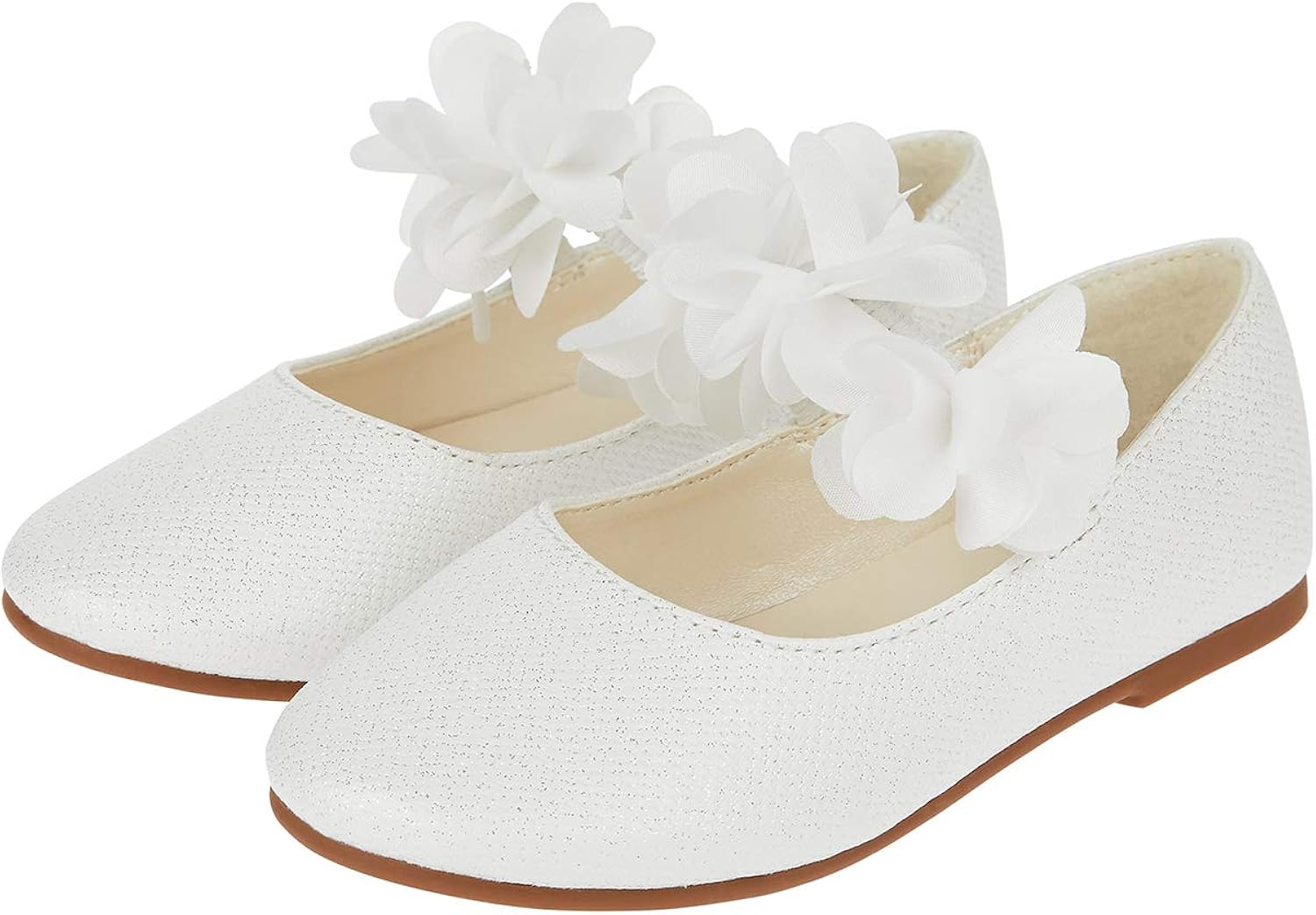 dora corsage strap ballet pumps