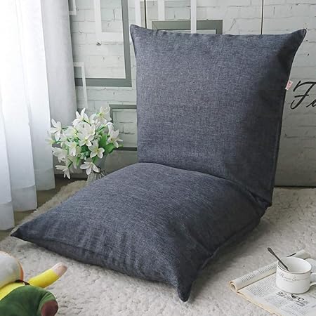 Wutrbyz Japanese Lazy Sofa Padded Floor Chair With Adjustable