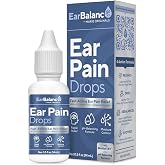 EarBalance Ear Pain Drops | Swimmers Ear Drops for Clogged Ears 0.5 FL Oz | Helps eliminate excess ear moisture &amp; supports dry ear canal after swimming, bathing, surfing and water activities