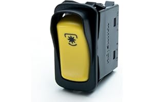 HD Switch 20A PTO Rocker Switch 139-6368 for Toro Z Master Revolution, 2000 & 4000 Series MyRIDE Turbo Force for Blade Clutch