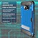 Galaxy S7 Case, Evocel [Explorer Series Pro] Dual Layer Credit Card Case with Magnetic Kickstand for Samsung Galaxy S7 (SM-G930), Blue (EVO-SAMS7-CK02)