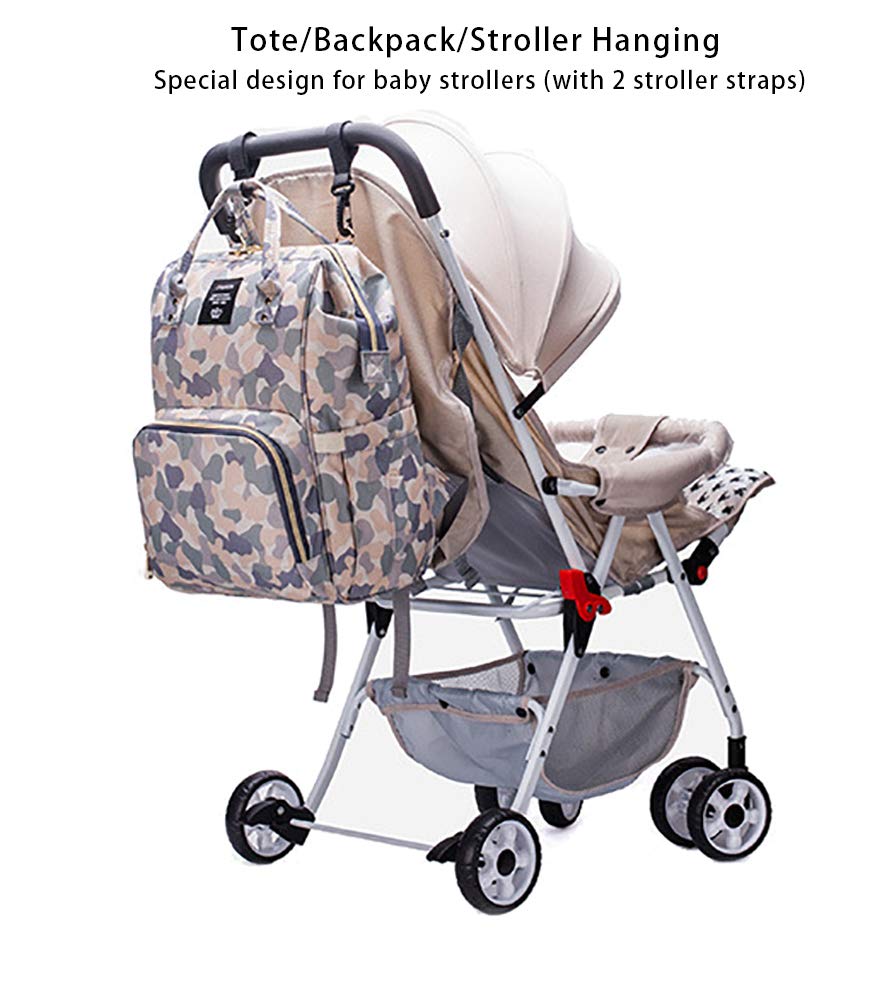 lequeen camo diaper bag