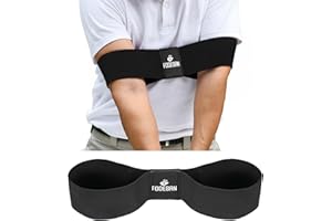 FODESAN Golf Swing Training Aid – Swing Correcting Arm Band – Swing Trainer for Muscle Memory & Connection – Golf Trainer for Right & Left-Handed Players