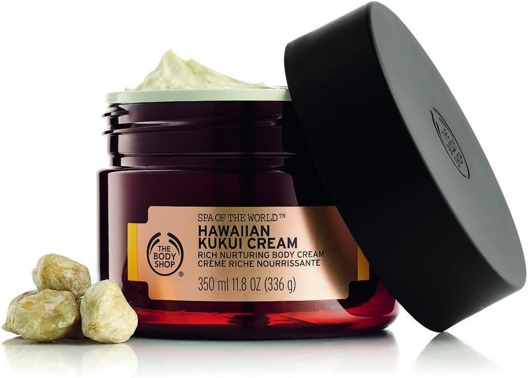 The Body Shop Hawaiian Kukui Cream, 350 ml, white, 310 ml (Pack of 1) - Image 4