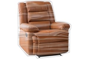 Imperius Clear Thick Heavy Duty Water Resistant Armchair/Recliner Cover,Waterproof Plastic Shield Covers for Armchair/Recliner