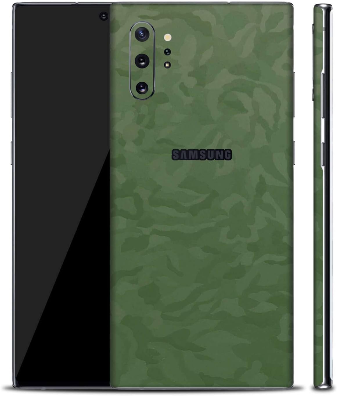 XtremeSkins Textured Skin Stickers for Samsung Galaxy Note 10 Plus 5G (Green Camo)