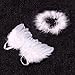 TFWADMX 0-6 Month Angel Wings Baby Free Halo Full Fluff Turkey Feather Baby Cupid Props
