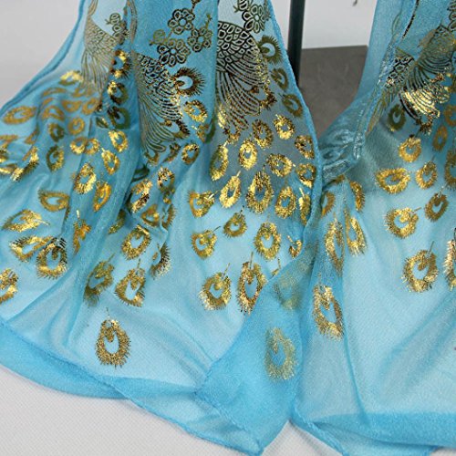 image for Tsmile Tsmile women lightweight Large Blanket Wrap Shawl Scarfs Peacoc