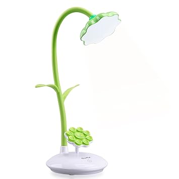 OCOOPA dimmbare LED Schreibtischlampe für Kinder, Nachttischlampe mit Touchsensor, per USB wiederaufladbare flexible Leselamp