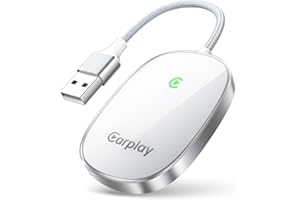 Vevavi Wireless CarPlay Adapter 2025 Upgraded, Converts Factory Wired CarPlay to Wireless, Plug and Play, Bluetooth Car Play Dongle Compatible with iPhone Multi-User Seamless Connection