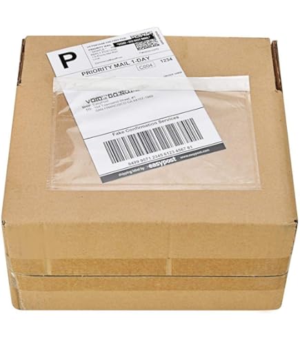 YIKIADA Autocollants Transparents De 50 × 76 Mm, Rectangulaires, Points Adhésifs, Protection D'étiquettes Autocollantes, Rouleau Imperméable Pour Enveloppes, Boîtes, Colis, Cadeaux, étiquettes De