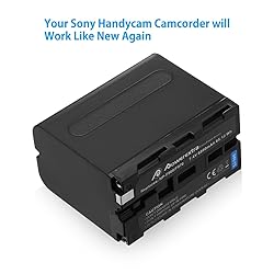 Powerextra 2 Pack Replacement NP-F970 Battery