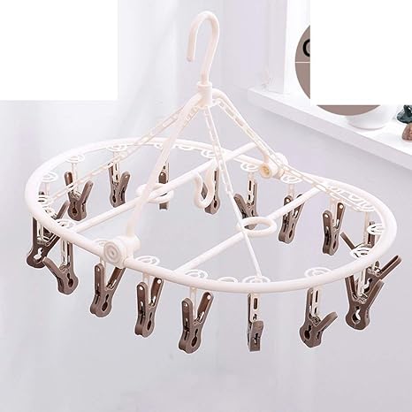 MoMo Faltende Trocknende Kleidung-Stöpsel-Klipp/Sun-Socken Kleidet in Den Plastikhosen/Säuglingswinddichtem Winddichtes Cloth