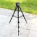 SVBONY SV101 54” Travel Tripod Digital SLR Camera Video Spotting Scope Aluminum Alloy Portable Anti-skid Tripod for Photographs with Carrying Bag