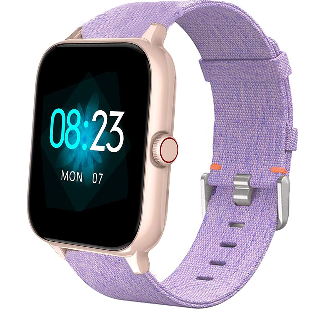 Giaogor Bracelet Compatible with Blackview R3Pro, Nylon Knitted Replacement Watch Strap for Blackview R3Pro Smartwatch,