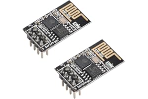 Wishiot 2pcs ESP-01S ESP 01S WiFi Wireless Serial Transceiver Module 4MB Flash 3.3V Wi-Fi Module Compatible with Ar-duino IDE