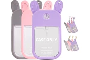 3 Pcs Silicone Case Compatible with Touchland Hand Sanitizer Fit for 1 FL OZ/30 mL Ver,Hand Sanitizer Travel Size Case Holder
