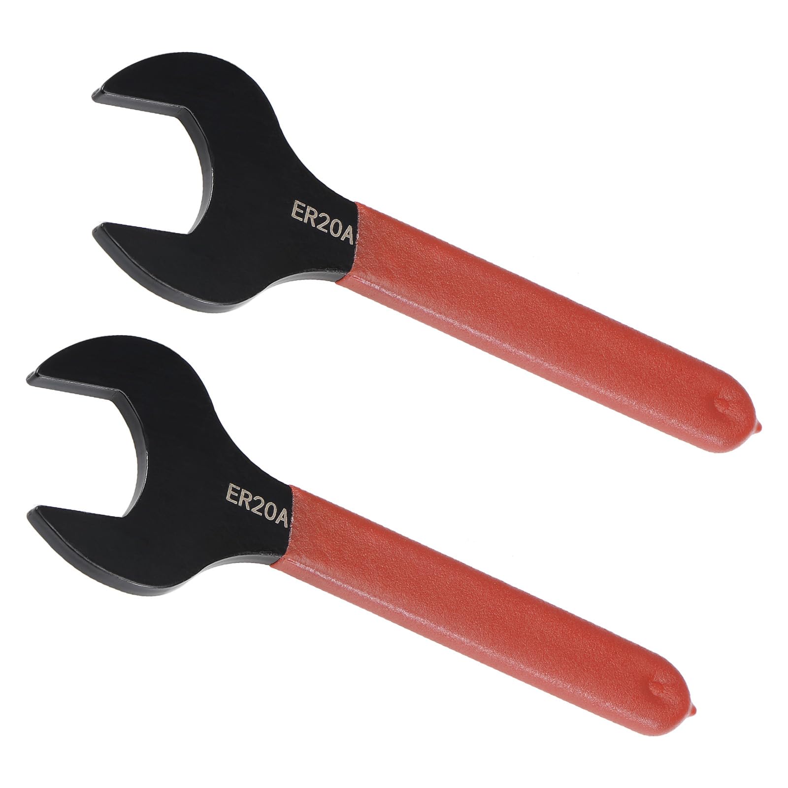 CoCud Collet Chuck Wrench Spanner, ER20A, with Non-Slip Handle - (Applications: for ER20A Clamping Nut Engraving Machine CNC Milling Lathe), 2-Pieces
