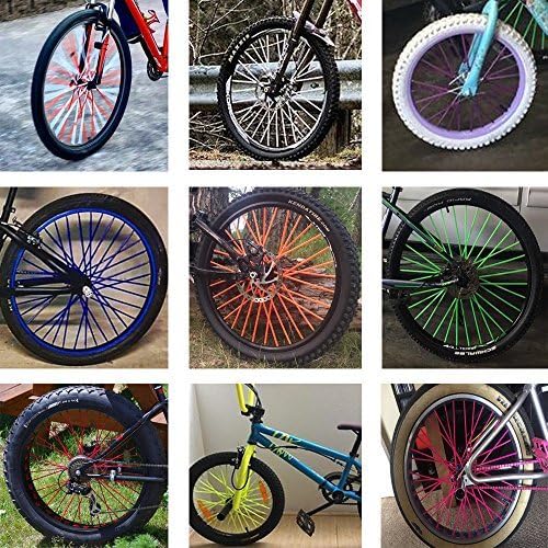 Super Pop Bicycle Spoke Skins WrapsBest Gift for Kids&Schoolmate&Bike