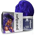 Paradyes Crinkle Violet Semi Permanent Conditioner Based Hair Color Enriched with Vegan, Natural and Herbal Hair dyes - lasts up to 8-10 washes (4.2 oz)