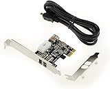 PCIE to FIREWIRE 400 IEEE1394a CONTROLLER CARD - PCI EXPRESS 1x - CHIPSET : VIA VT6315 - With ILink Cable