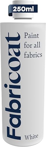 Fabricoat Fabric Paint White 250ml – Colour Restore on Fabric view 4