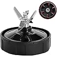 Blade Replacement Part for Nutri Ninja 900W/ Auto iQ 1000W Blender, 6 Fins Extractor Blade Compatible with Nutri Ninja Pro BL