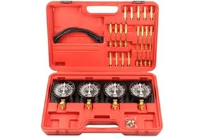 Alltooetools Universal Vacuum Carburetor Synchronization Balancer Gauge Carb Synchronizer Adjustment Tool Kit Compatible with Motorcycle BMW Honda Yamaha Kawasaki Suzuki GS KZ XS CB 550 650 750