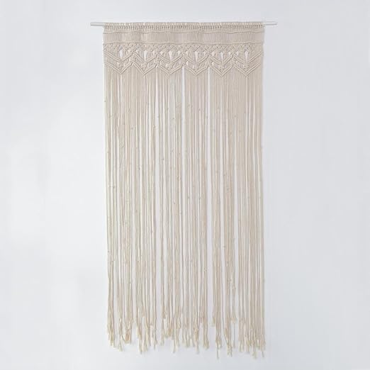 Earlyad Temprano Macrame Tapiz Colgante De Pared Bohemio Unico